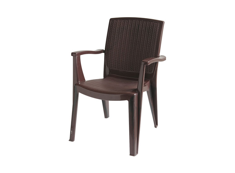 brown chair with back